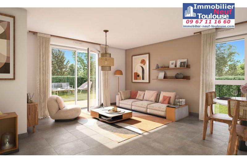 Appartements neufs BRS (Bail Réel Solidaire) La Vache - Programmes immobiliers neufs ECLISSE / CARRERE RESPIRE