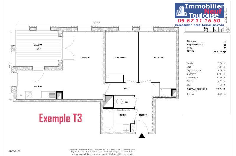 Appartements neufs à Toulouse Empalot - Programmes immobiliers neufs Greencity PARK VIEW 2 //