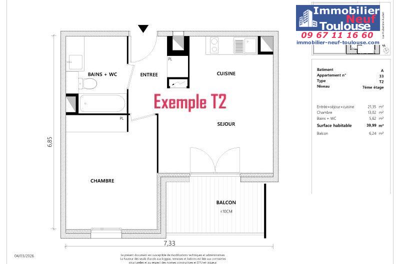 Appartements neufs à Toulouse Empalot - Programmes immobiliers neufs Greencity PARK VIEW 2 //