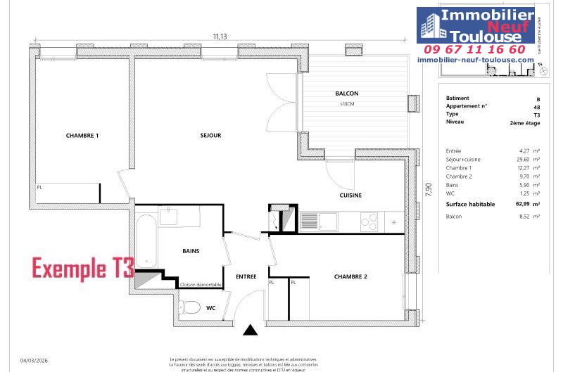 Appartements neufs à Toulouse Empalot - Programmes immobiliers neufs Greencity PARK VIEW 2 //
