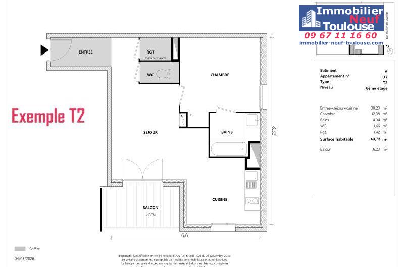 Appartements neufs à Toulouse Empalot - Programmes immobiliers neufs Greencity PARK VIEW 2 //