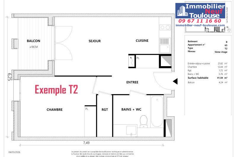 Appartements neufs à Toulouse Empalot - Programmes immobiliers neufs Greencity PARK VIEW 2 //