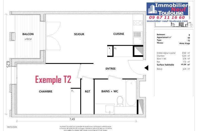 Appartements neufs à Toulouse Empalot - Programmes immobiliers neufs Greencity PARK VIEW 2 //
