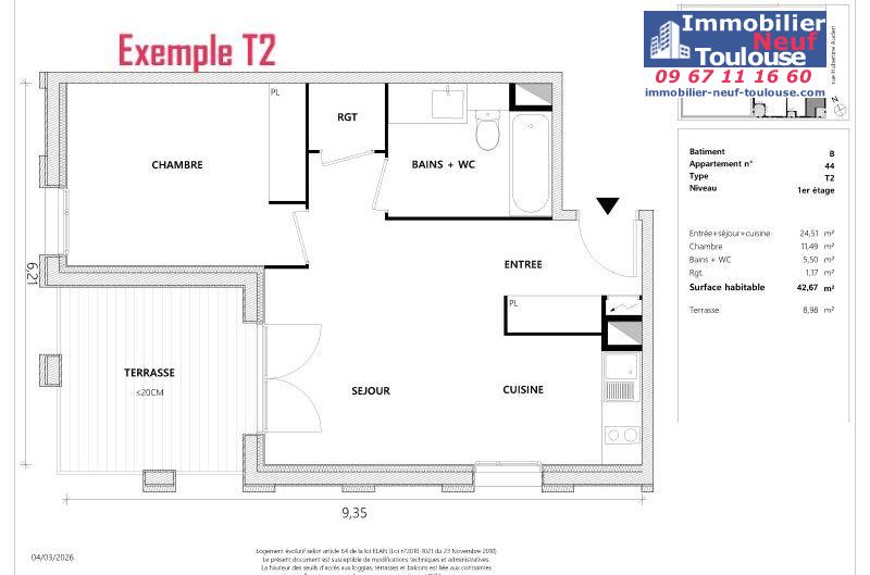 Appartements neufs à Toulouse Empalot - Programmes immobiliers neufs Greencity PARK VIEW 2 //