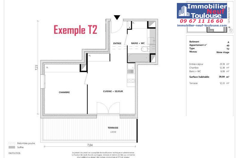 Appartements neufs à Toulouse Empalot - Programmes immobiliers neufs Greencity PARK VIEW 2 //
