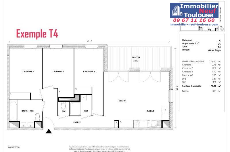 Appartements neufs à Toulouse Empalot - Programmes immobiliers neufs Greencity PARK VIEW 2 //