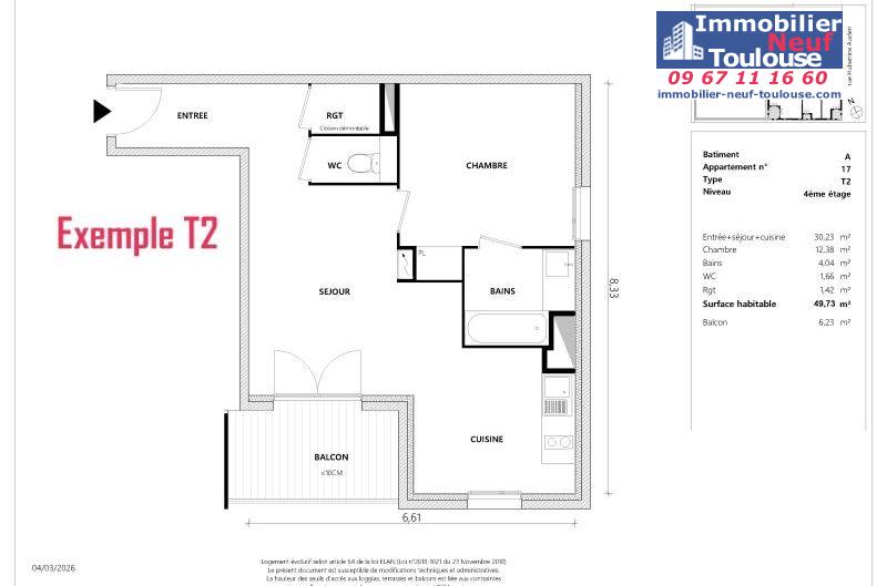 Appartements neufs à Toulouse Empalot - Programmes immobiliers neufs Greencity PARK VIEW 2 //