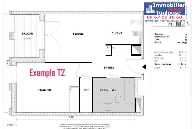 Appartements neufs à Toulouse Empalot - Programmes immobiliers neufs Greencity PARK VIEW 2 //