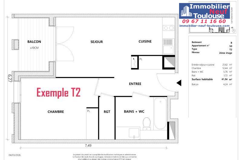 Appartements neufs à Toulouse Empalot - Programmes immobiliers neufs Greencity PARK VIEW 2 //