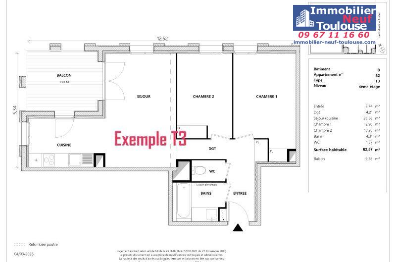 Appartements neufs à Toulouse Empalot - Programmes immobiliers neufs Greencity PARK VIEW 2 //