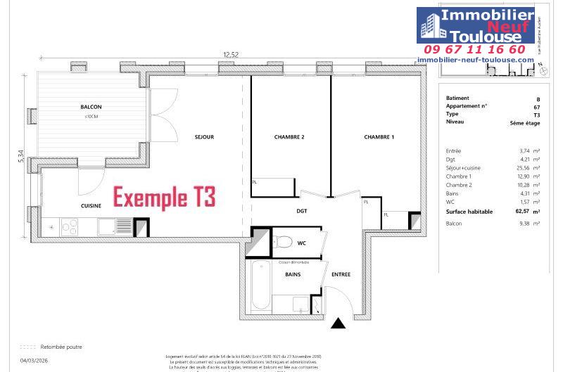 Appartements neufs à Toulouse Empalot - Programmes immobiliers neufs Greencity PARK VIEW 2 //