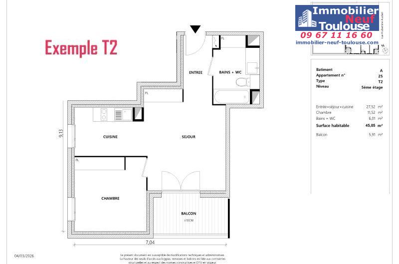 Appartements neufs à Toulouse Empalot - Programmes immobiliers neufs Greencity PARK VIEW 2 //