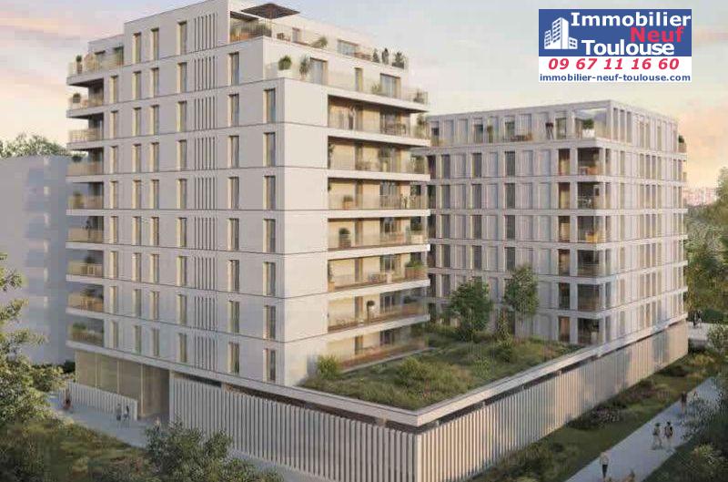 Appartements neufs à Toulouse Empalot - Programmes immobiliers neufs Greencity PARK VIEW 2 //