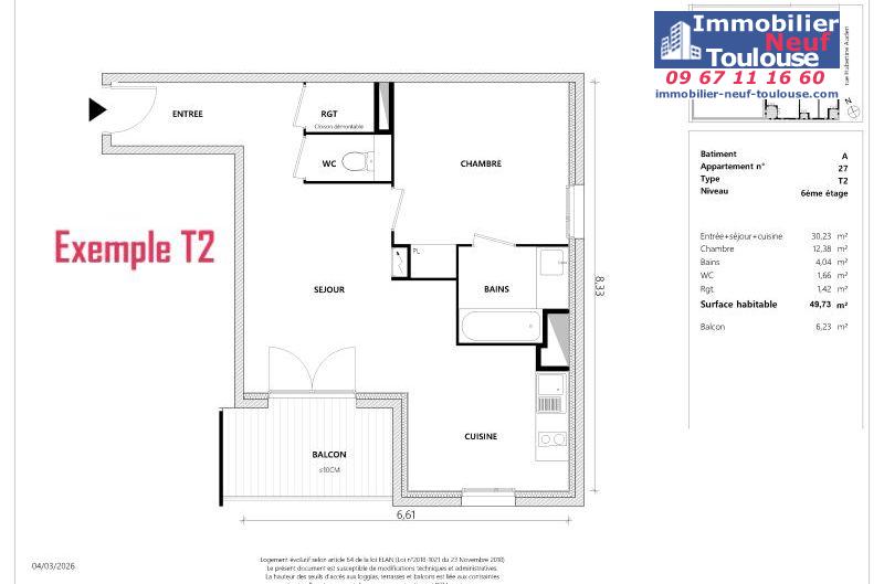 Appartements neufs à Toulouse Empalot - Programmes immobiliers neufs Greencity PARK VIEW 2 //