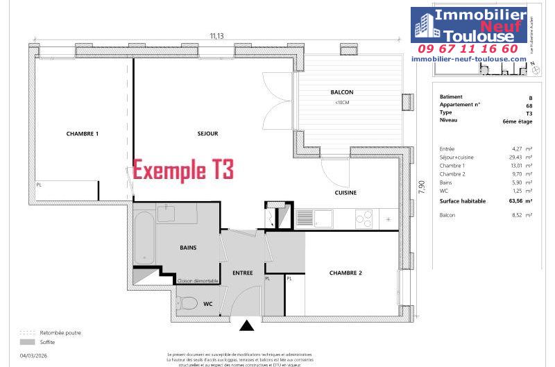 Appartements neufs à Toulouse Empalot - Programmes immobiliers neufs Greencity PARK VIEW 2 //
