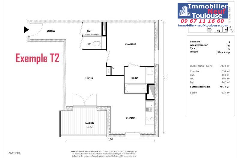 Appartements neufs à Toulouse Empalot - Programmes immobiliers neufs Greencity PARK VIEW 2 //