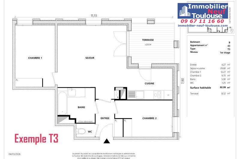 Appartements neufs à Toulouse Empalot - Programmes immobiliers neufs Greencity PARK VIEW 2 //