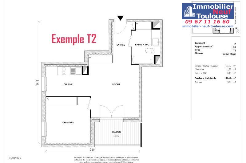 Appartements neufs à Toulouse Empalot - Programmes immobiliers neufs Greencity PARK VIEW 2 //