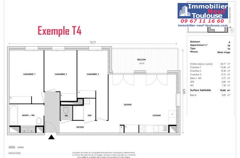Appartements neufs à Toulouse Empalot - Programmes immobiliers neufs Greencity PARK VIEW 2 //