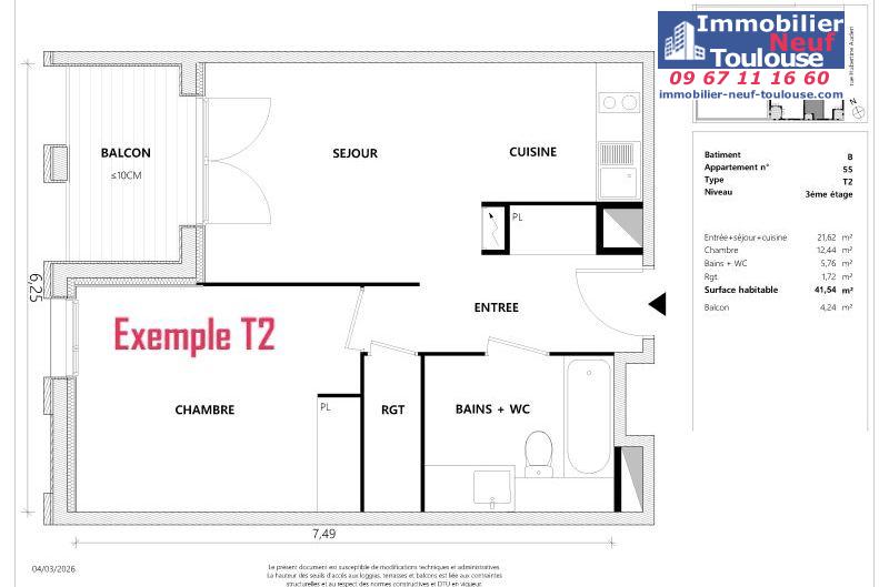 Appartements neufs à Toulouse Empalot - Programmes immobiliers neufs Greencity PARK VIEW 2 //