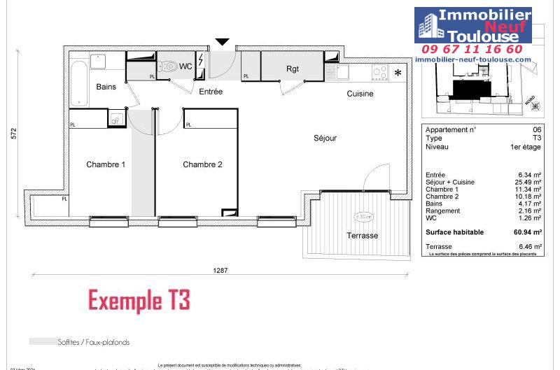 Appartements neufs à Toulouse Rangueil - Programmes immobiliers neufs Greencity Le willow