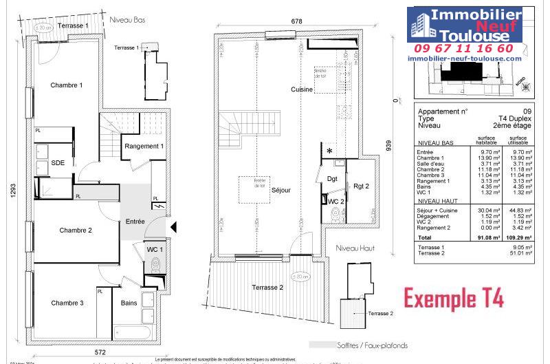 Appartements neufs à Toulouse Rangueil - Programmes immobiliers neufs Greencity Le willow