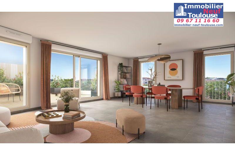 Appartements neufs à Toulouse Borderouge - Programmes immobiliers neufs Greencity archipel
