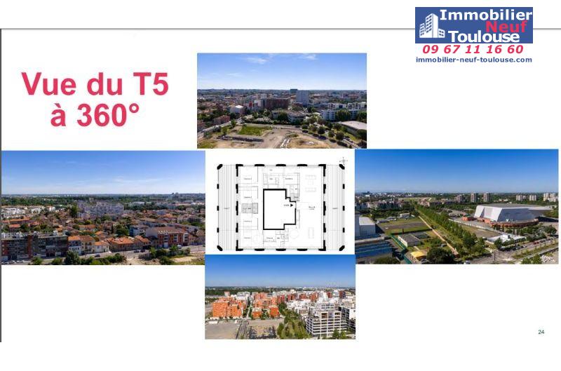 Appartements neufs à Toulouse Cartoucherie - Programmes immobiliers neufs Credit agricole Lisière du parc