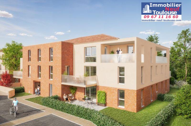 Appartements neufs à Tournefeuille - Programmes immobiliers neufs Stradim Rives du lac
