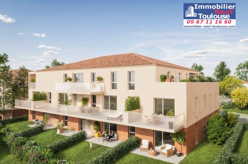 Appartements neufs à Tournefeuille - Programmes immobiliers neufs Stradim Rives du lac