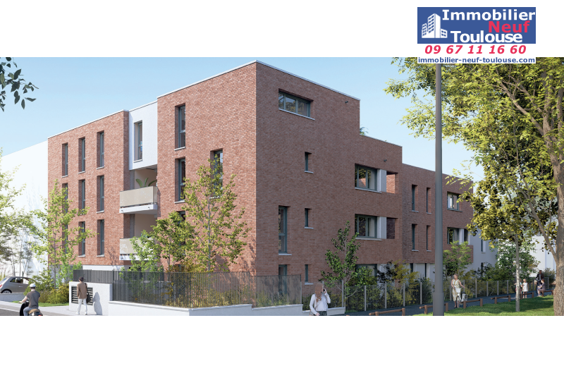 Appartements neufs à Toulouse Terrasse - Programmes immobiliers neufs Habitat particulier Terrasse du parc
