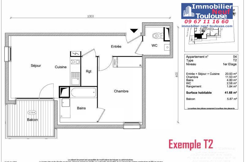 Appartements neufs à Toulouse Saint Simon - Programmes immobiliers neufs Greencity LE 220