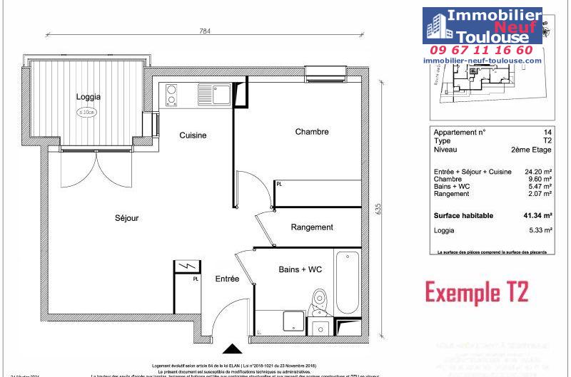 Appartements neufs à Toulouse Saint Simon - Programmes immobiliers neufs Greencity LE 220