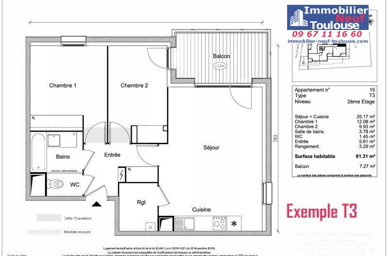 Appartements neufs à Toulouse Saint Simon - Programmes immobiliers neufs Greencity LE 220