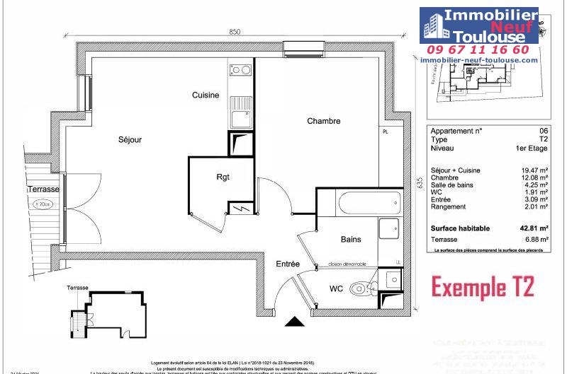 Appartements neufs à Toulouse Saint Simon - Programmes immobiliers neufs Greencity LE 220