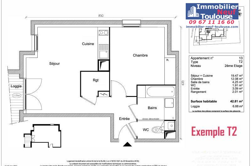 Appartements neufs à Toulouse Saint Simon - Programmes immobiliers neufs Greencity LE 220