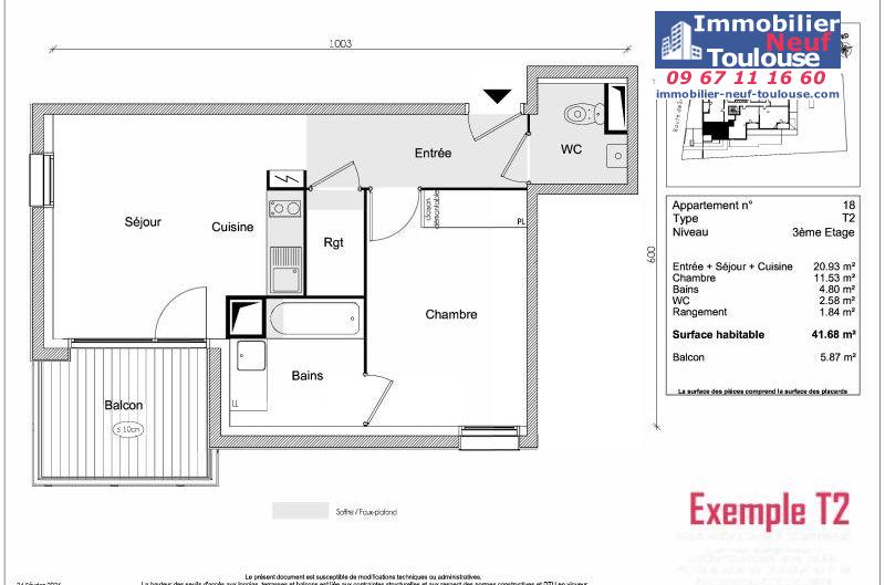 Appartements neufs à Toulouse Saint Simon - Programmes immobiliers neufs Greencity LE 220