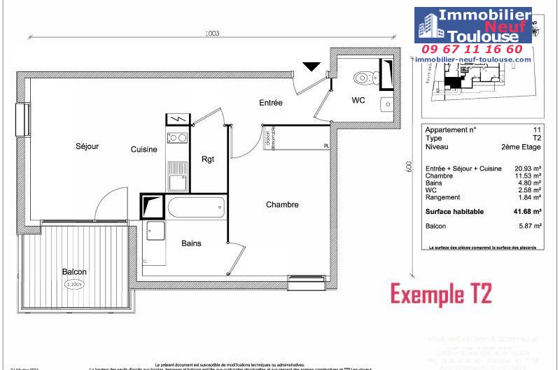 Appartements neufs à Toulouse Saint Simon - Programmes immobiliers neufs Greencity LE 220
