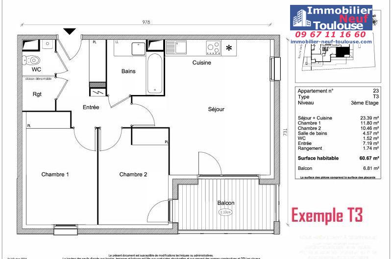 Appartements neufs à Toulouse Saint Simon - Programmes immobiliers neufs Greencity LE 220