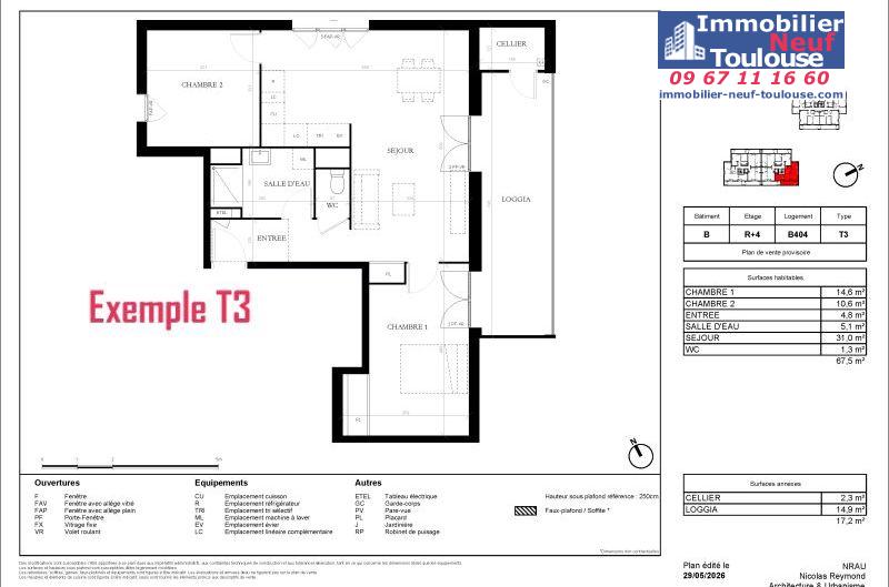 Appartements neufs à Toulouse Empalot - Programmes immobiliers neufs Bouygues Immobilier HYLEA