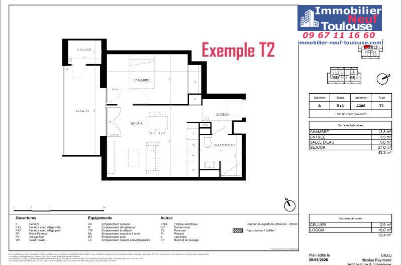 Appartements neufs à Toulouse Empalot - Programmes immobiliers neufs Bouygues Immobilier HYLEA