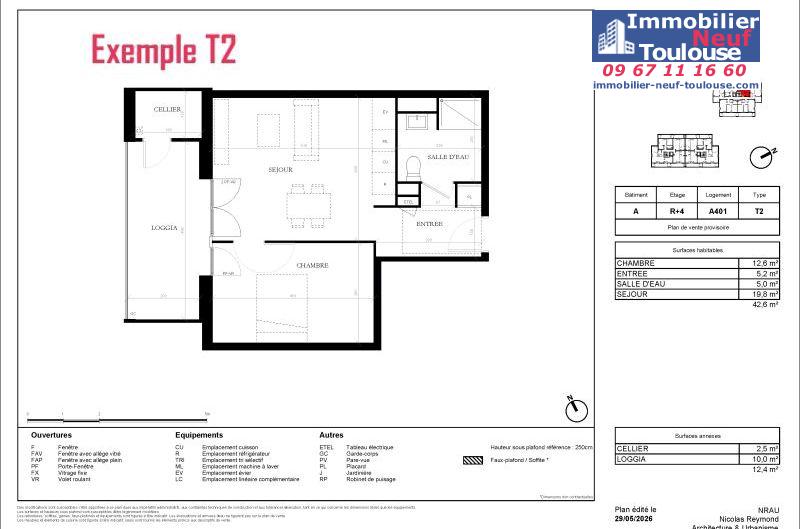 Appartements neufs à Toulouse Empalot - Programmes immobiliers neufs Bouygues Immobilier HYLEA