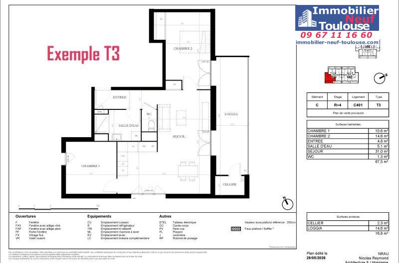 Appartements neufs à Toulouse Empalot - Programmes immobiliers neufs Bouygues Immobilier HYLEA