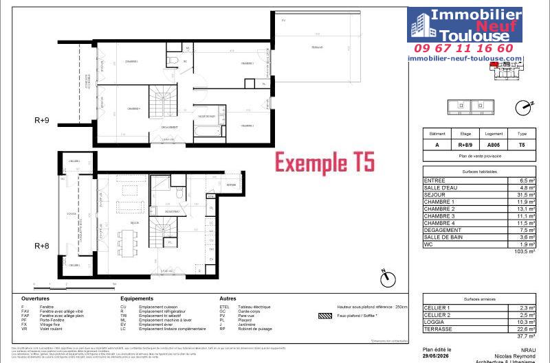 Appartements neufs à Toulouse Empalot - Programmes immobiliers neufs Bouygues Immobilier HYLEA