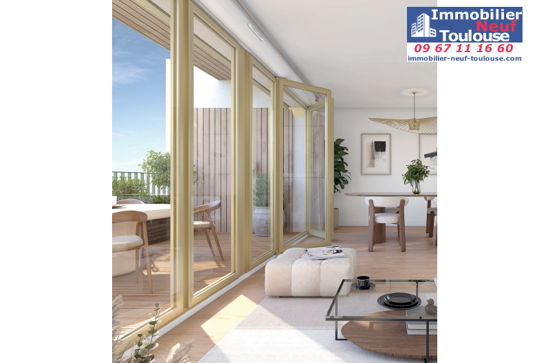 Appartements neufs à Toulouse Empalot - Programmes immobiliers neufs Bouygues Immobilier HYLEA
