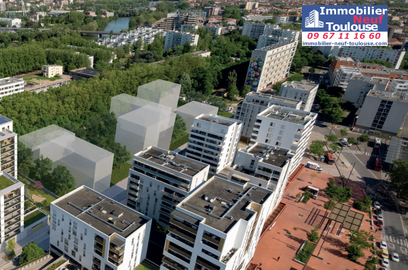 Appartements neufs à Toulouse Empalot - Programmes immobiliers neufs Bouygues Immobilier HYLEA