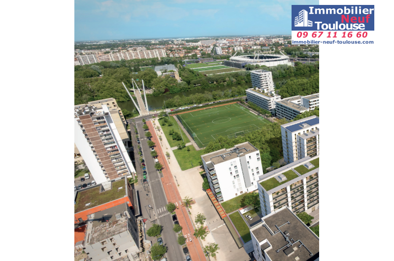 Appartements neufs à Toulouse Empalot - Programmes immobiliers neufs Bouygues Immobilier HYLEA
