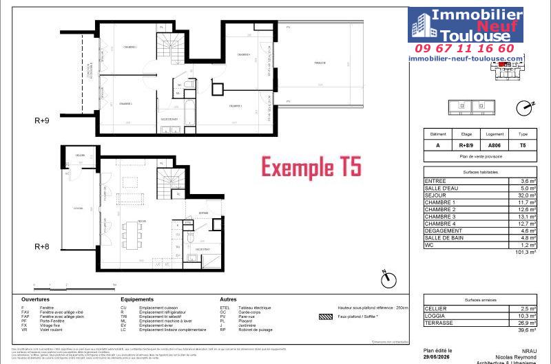 Appartements neufs à Toulouse Empalot - Programmes immobiliers neufs Bouygues Immobilier HYLEA