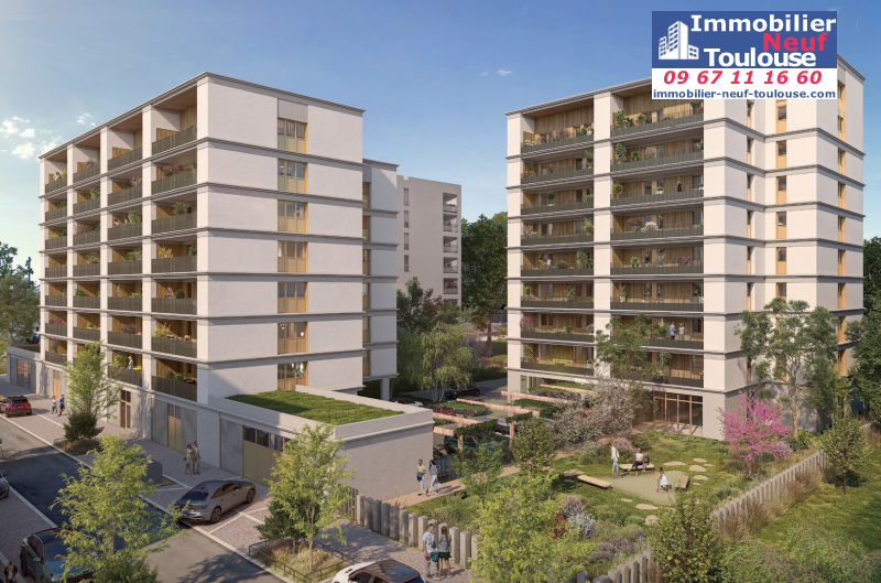 Appartements neufs à Toulouse Empalot - Programmes immobiliers neufs Bouygues Immobilier HYLEA