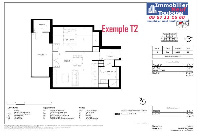 Appartements neufs à Toulouse Empalot - Programmes immobiliers neufs Bouygues Immobilier HYLEA